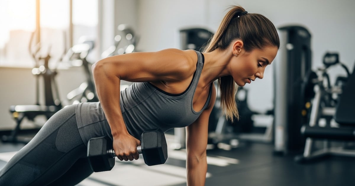 Mancuernas, una silla y un poco de ingenio: cómo darle forma a la espalda sin pisar un gimnasio