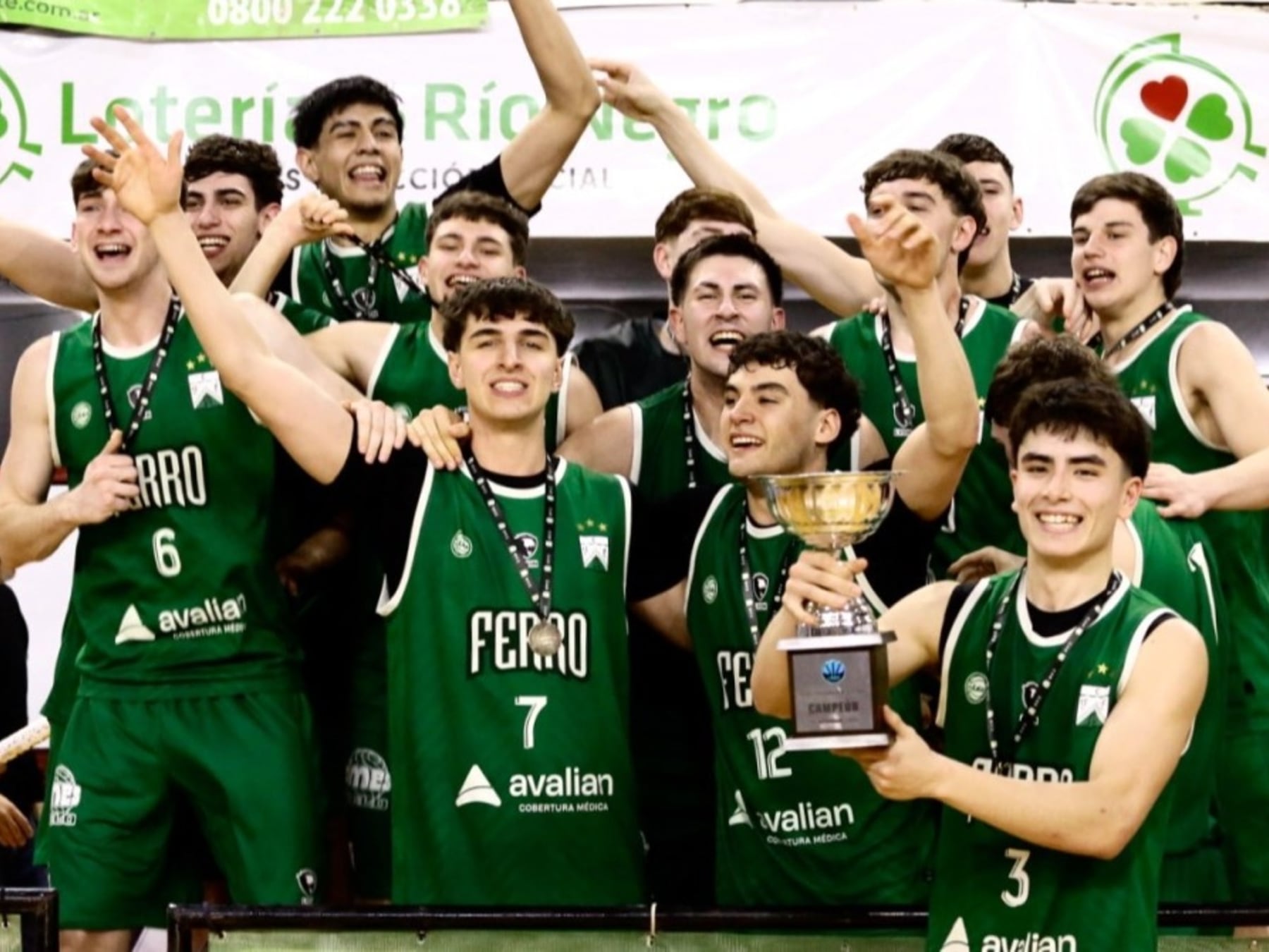 Ferro de Caballito gritó campeón en Viedma y cerró un año a puro recambio