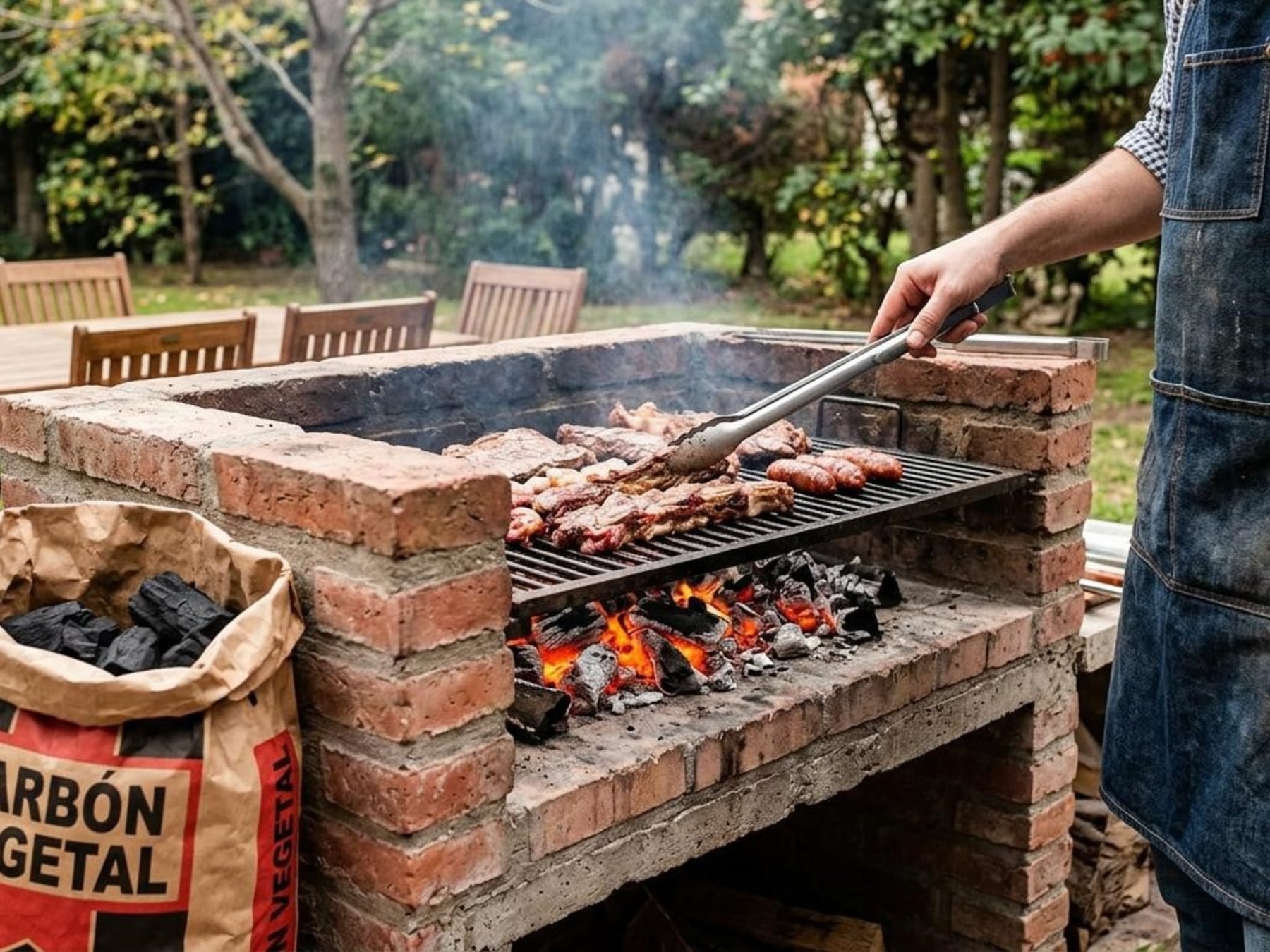 Cómo calcular la cantidad de carbón para un asado sin quedarse corto en medio de la cocción