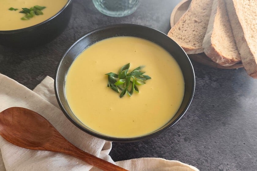 El corn potage, la crema de maíz que une dos cocinas y se sirve todo el año