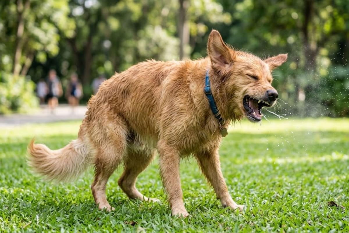 Estornudar no siempre es síntoma: cuando un perro estornuda puede estar hablando en su propio idioma