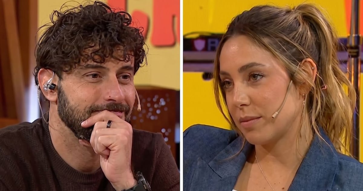 Leuco y Sofi Martínez, cara a cara en la pantalla: "Te extraño más veces sí que no"
