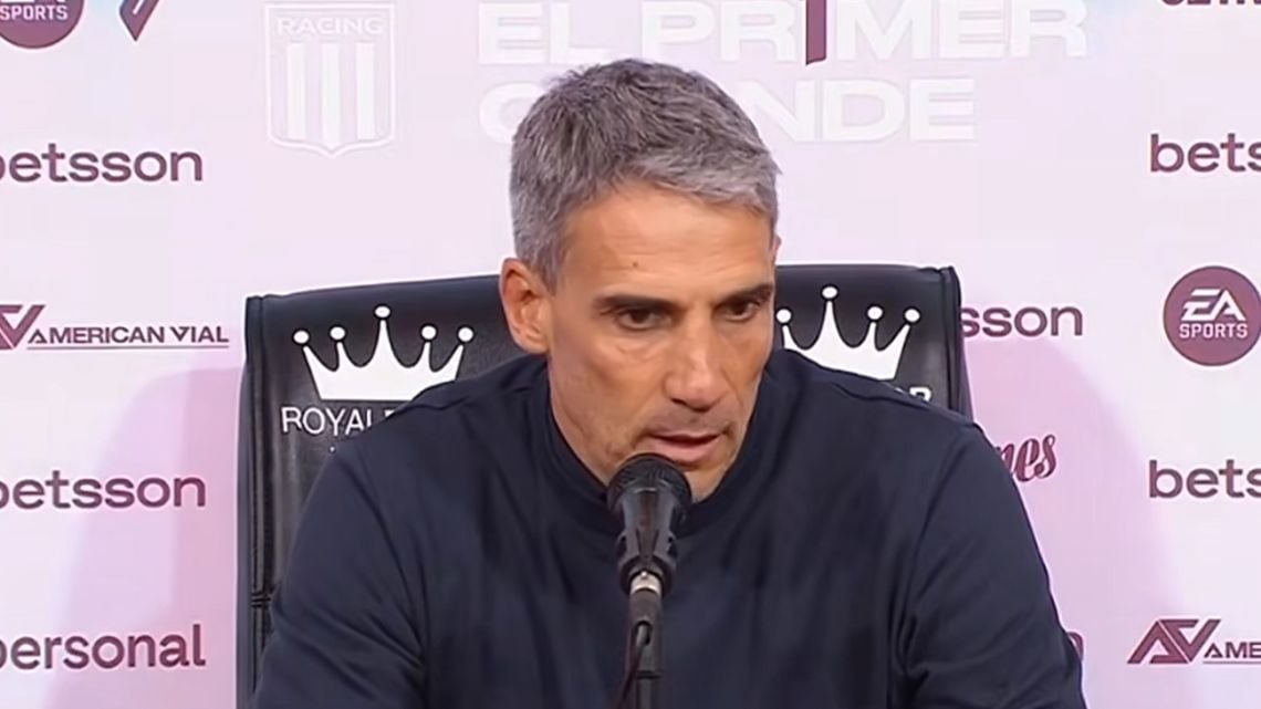 Vojvoda se planta en Racing: «No los voy a abandonar» en medio del peor momento de la Academia