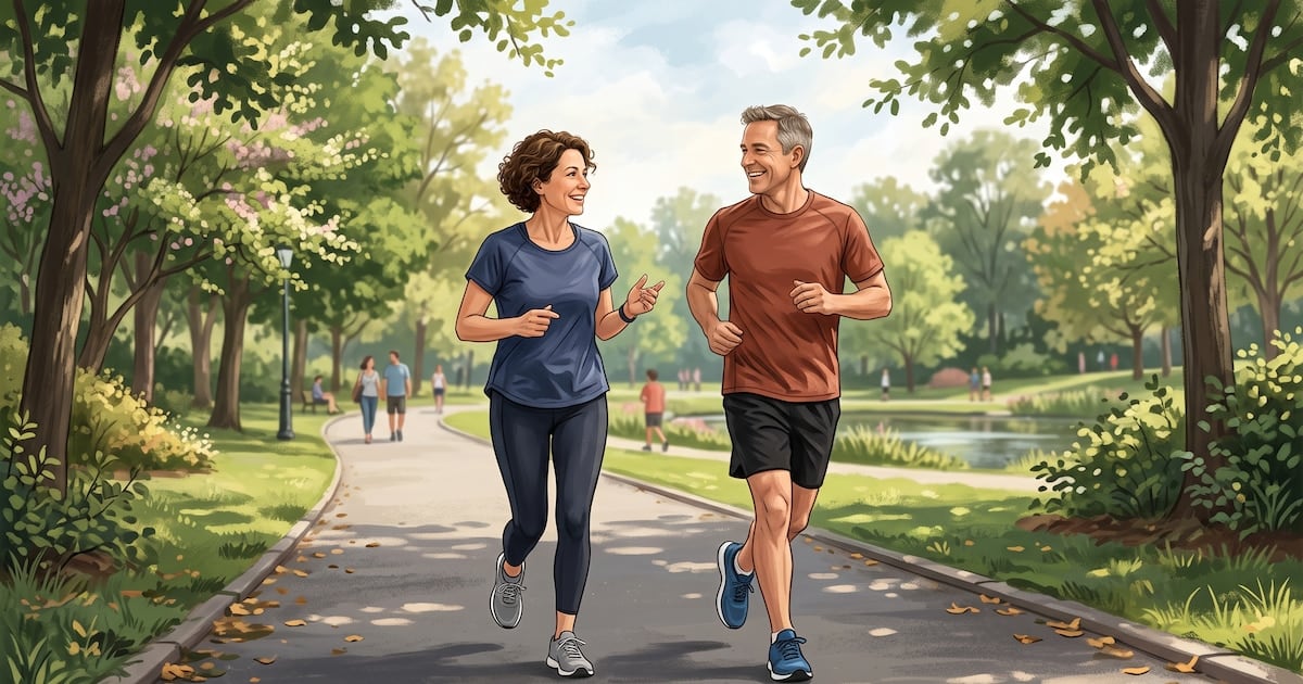 Caminar, trotar y pedalear sin ahogarse: la fórmula moderada que recomienda la OMS para mantenerse sano