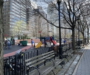 Un parque nuevo a orillas del Limay y una promesa barrial que ya empezó a tomar forma