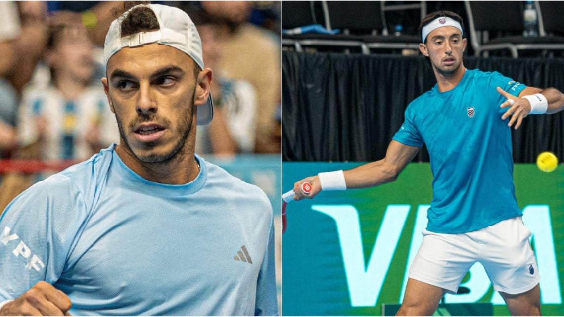 Cerúndolo y Tirante sellaron una jornada perfecta y Argentina huele la clasificación en la Davis