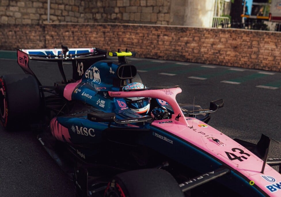 Colapinto se metió en el Top 10 de la última práctica en Bakú y Verstappen mandó en lo más alto