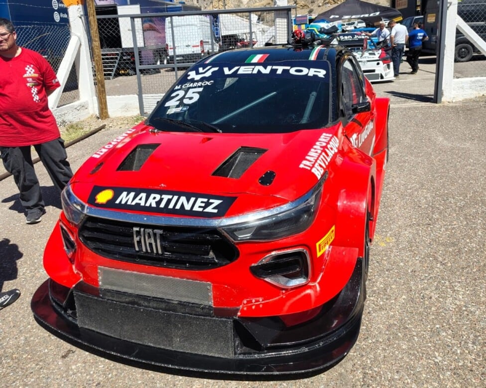 Ciarrocchi mandó en el primer ensayo de TC2000 en El Zonda y la pulseada con Squaglia quedó al filo del milisegundo