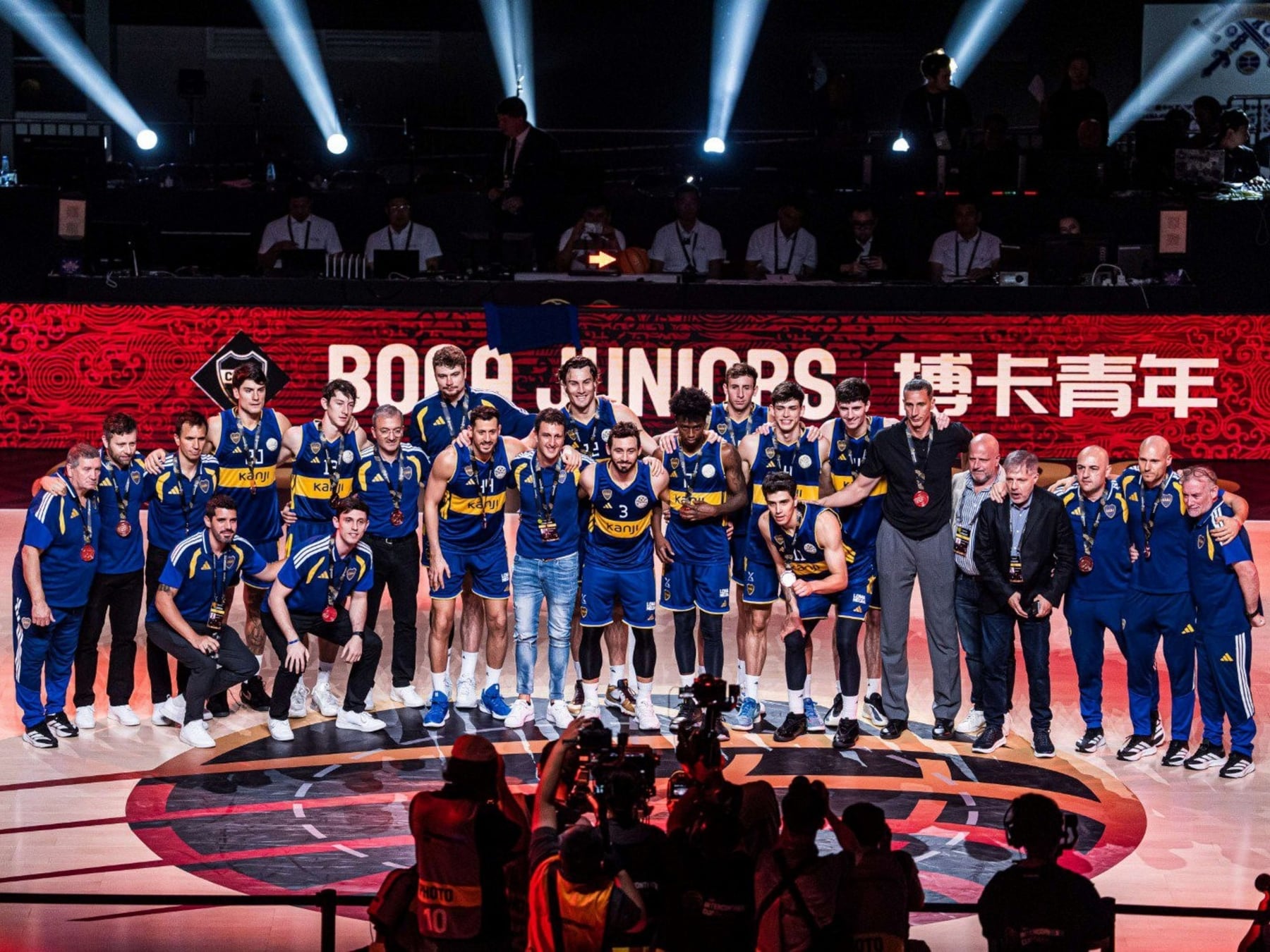 Boca subió al podio en China y le devolvió al básquet argentino un lugar en la mesa grande