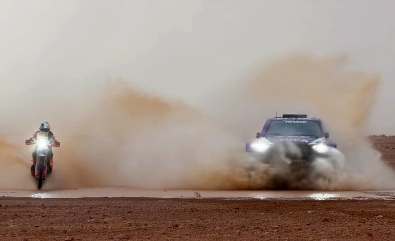 Cavigliasso y Vale se la juegan en la máxima: arranca el Rally de Marruecos con 18 argentinos en la ruta