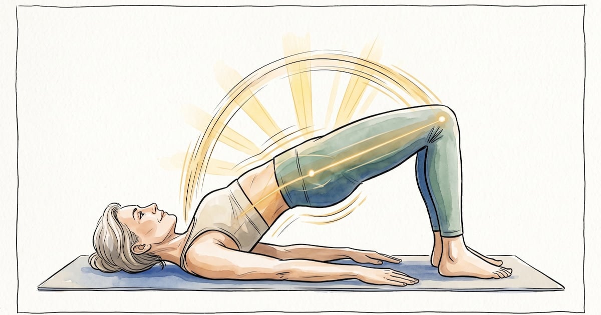 Dos movimientos simples para no descuidar el abdomen después de los 50, según las guías de salud