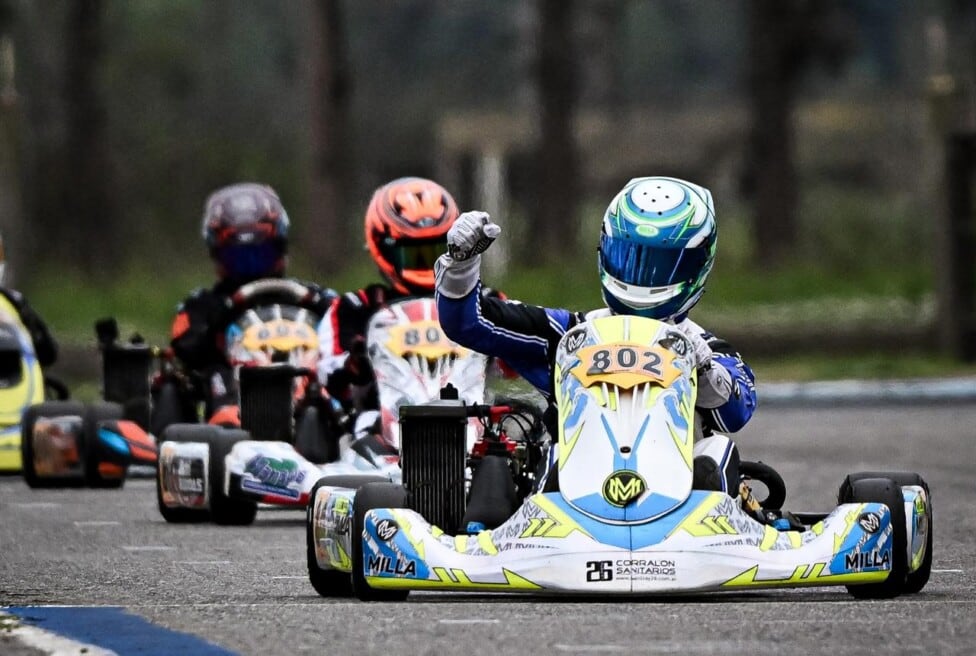 Fausto Schioppa, el pibe de 16 años que se consagró en Sunchales y se ganó un viaje a Portimao