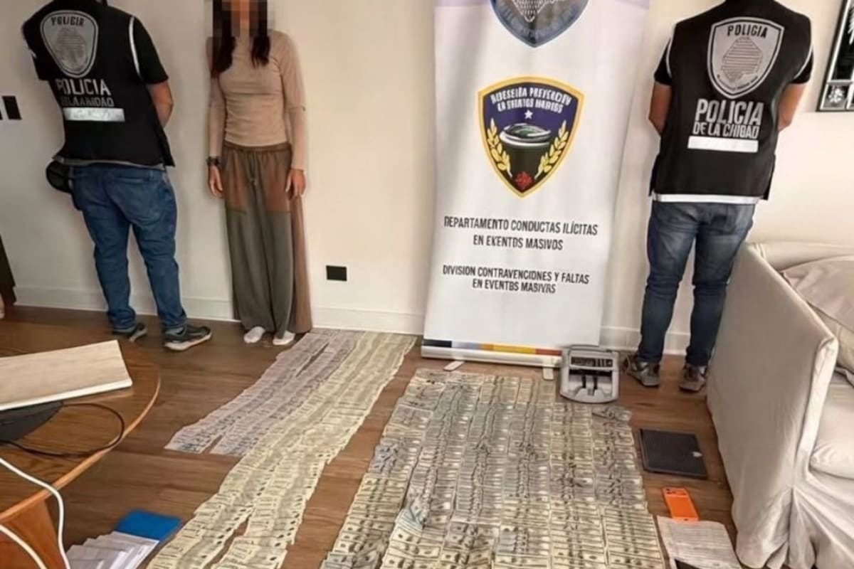 Secuestran casi 10 millones de pesos y mas de 56 mil dólares en un operativo por reventa de entradas en Vicente López