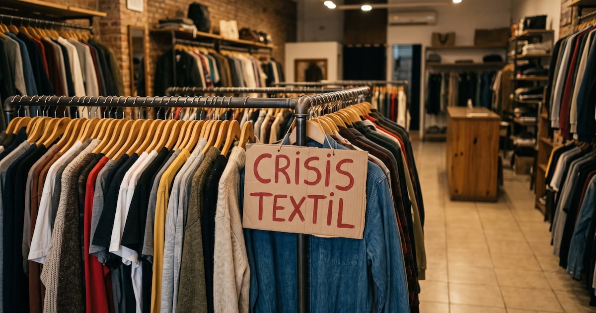 La tela se enfría: la industria textil acumula una caída del 22,6% y ya despidió a más de 28.000 trabajadores desde 2023