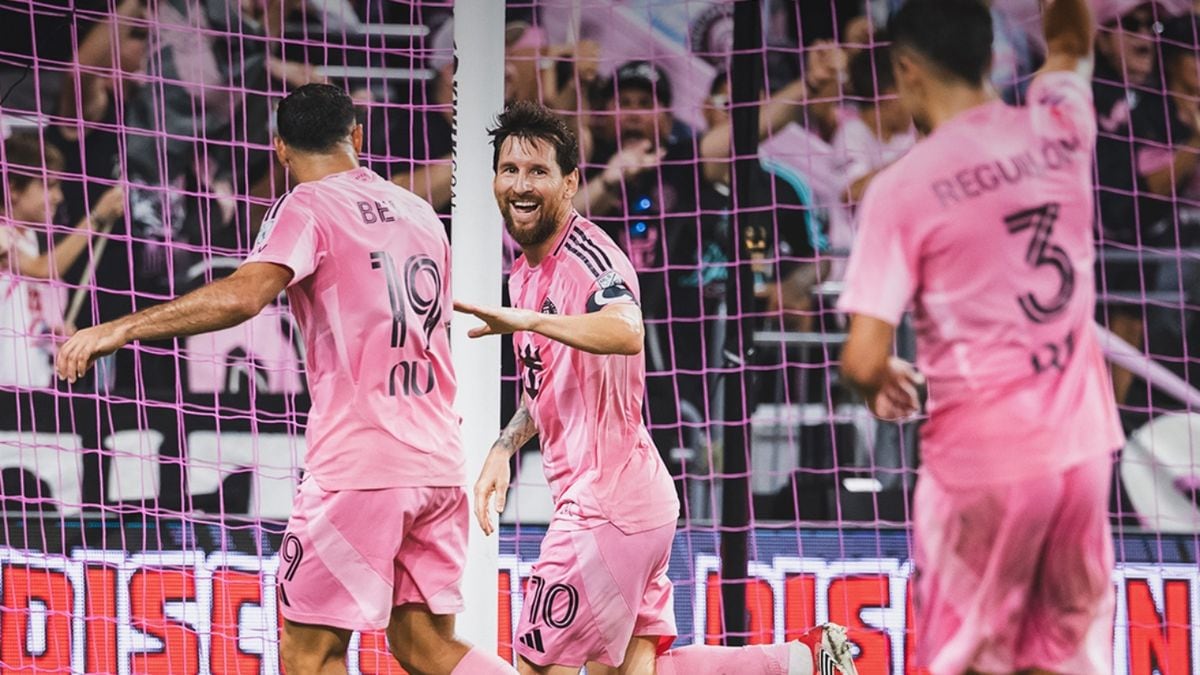 La Pulga y el Pistolero volvieron a hablar: Miami goleó y cortó la mala racha