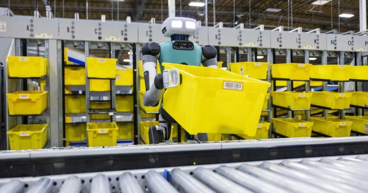 Un millón de robots, un millón de dudas: Amazon y la fábrica donde las máquinas se lastiman más que la gente
