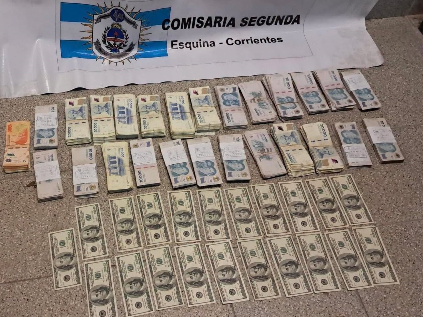 Condenado en el día: un joven de Esquina robó a sus padres 14 millones de pesos y tres mil novecientos dólares