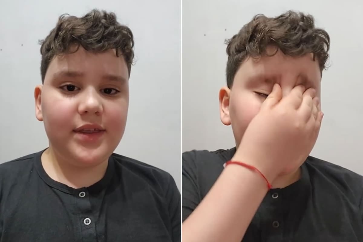 Toto, el nene de nueve años que le pidió al público que lo deje en paz después de su debut en MasterChef Junior