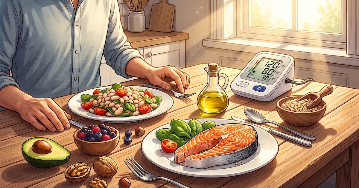 La dieta DASH se vuelve una aliada segura para los hipertensos que ya toman pastillas