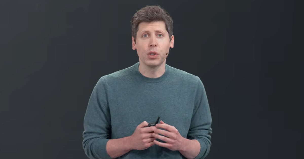 Altman puso tres sobre la mesa para ordenar la carrera de la inteligencia artificial